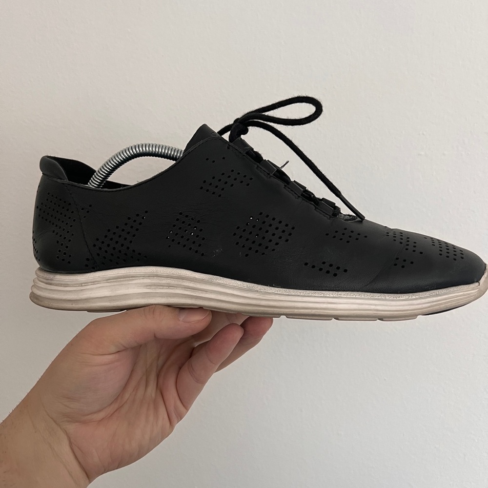 Cole Haan Black Perforated Men's Shoe